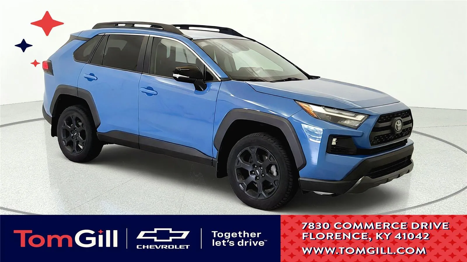 Blue 2024 Toyota RAV4 TRD Off-Road for sale in Florence, KY