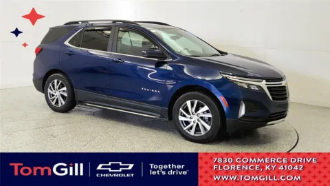 Blue 2022 Chevrolet Equinox LT for sale in Florence, KY
