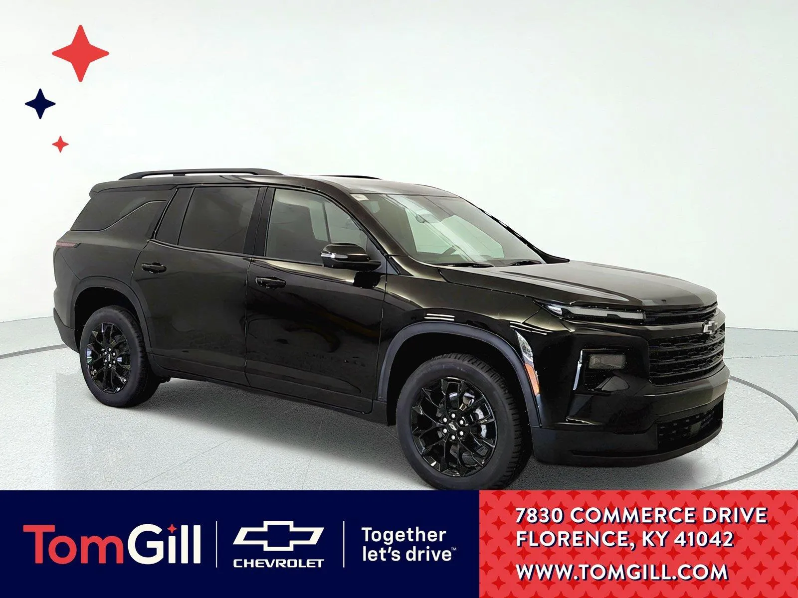 Black 2026 Chevrolet Traverse FWD LT for sale in Florence, KY