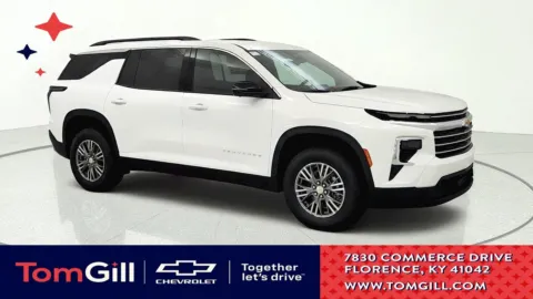 White 2026 Chevrolet Traverse AWD LT for sale in Florence, KY