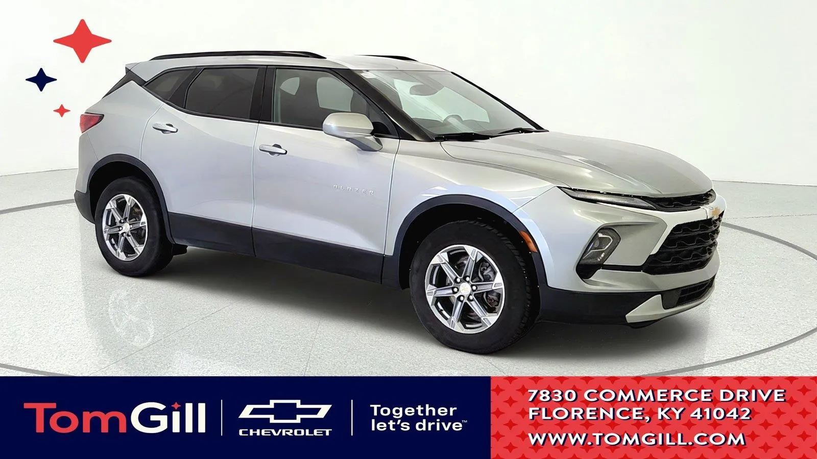 Gray 2024 Chevrolet Blazer LT for sale in Florence, KY
