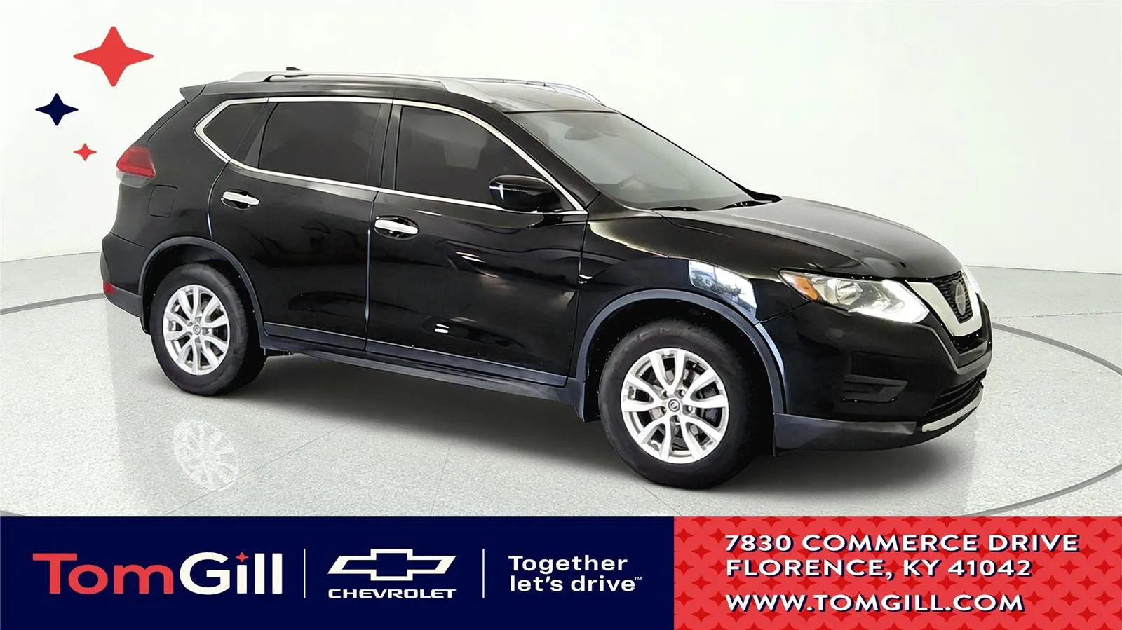 Black 2020 Nissan Rogue S for sale in Florence, KY