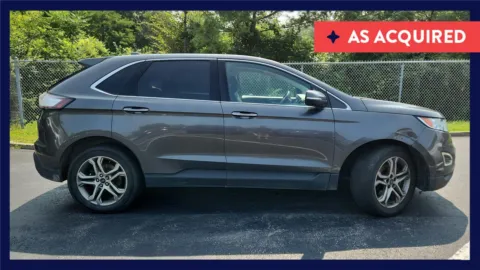 Gray 2017 Ford Edge Titanium for sale in Florence, KY
