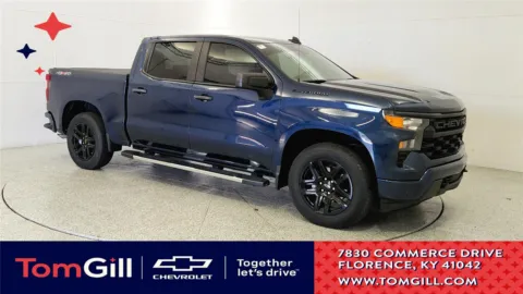 Blue 2023 Chevrolet Silverado 1500 Custom for sale in Florence, KY