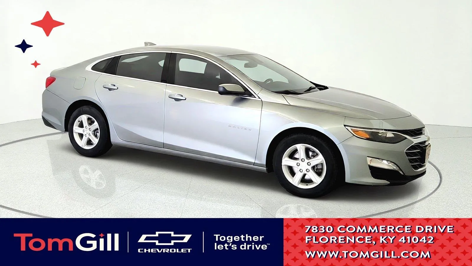 Gray 2024 Chevrolet Malibu LT for sale in Florence, KY