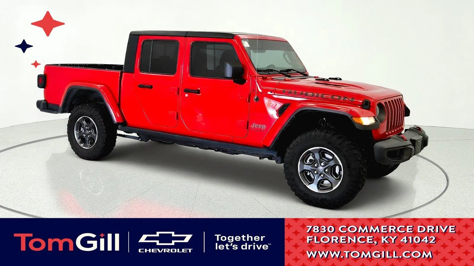 Red 2023 Jeep Gladiator Rubicon for sale in Florence, KY