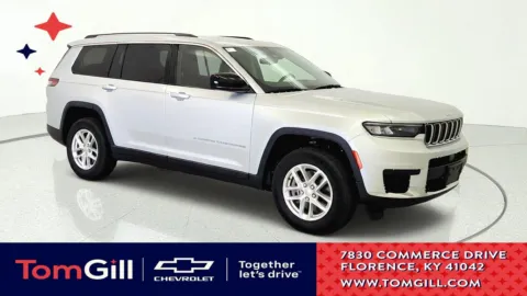 Silver 2023 Jeep Grand Cherokee L Laredo for sale in Florence, KY