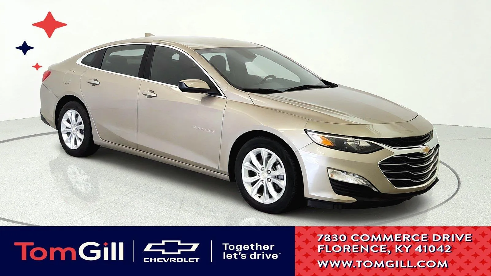 Gray 2024 Chevrolet Malibu LT for sale in Florence, KY