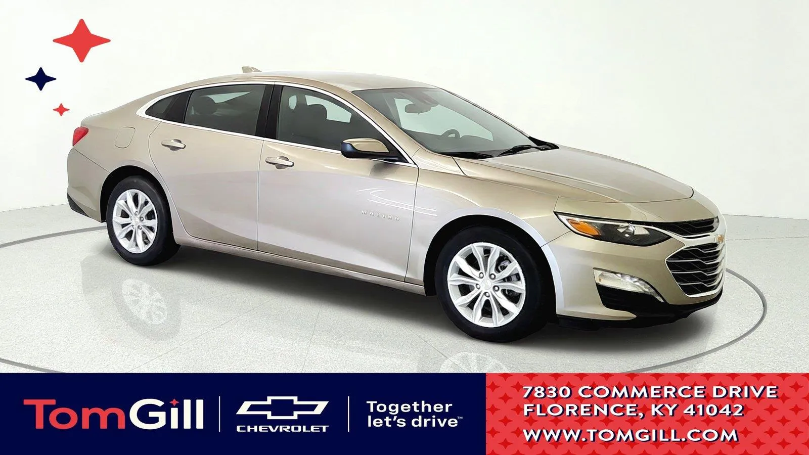 Gray 2024 Chevrolet Malibu LT for sale in Florence, KY