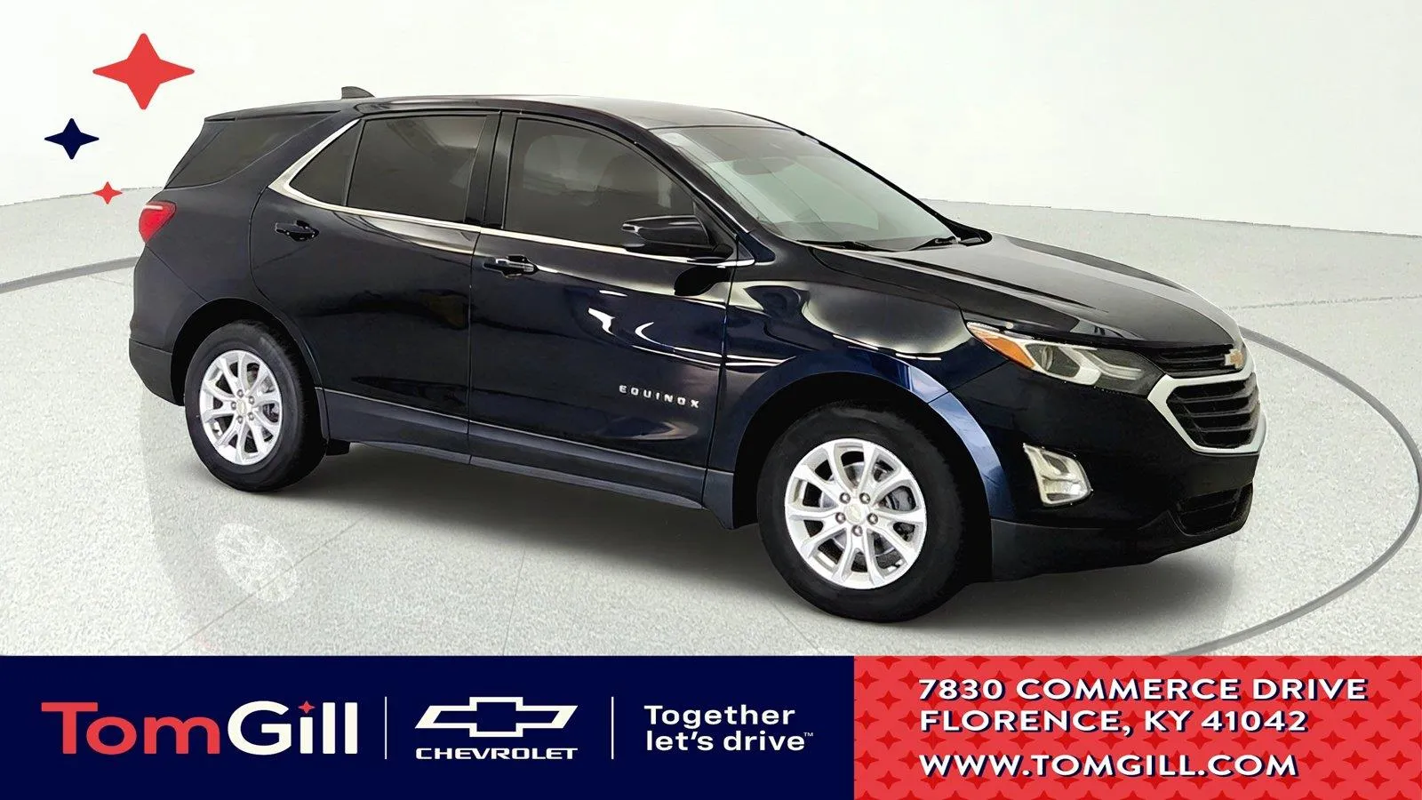 Blue 2020 Chevrolet Equinox LT for sale in Florence, KY