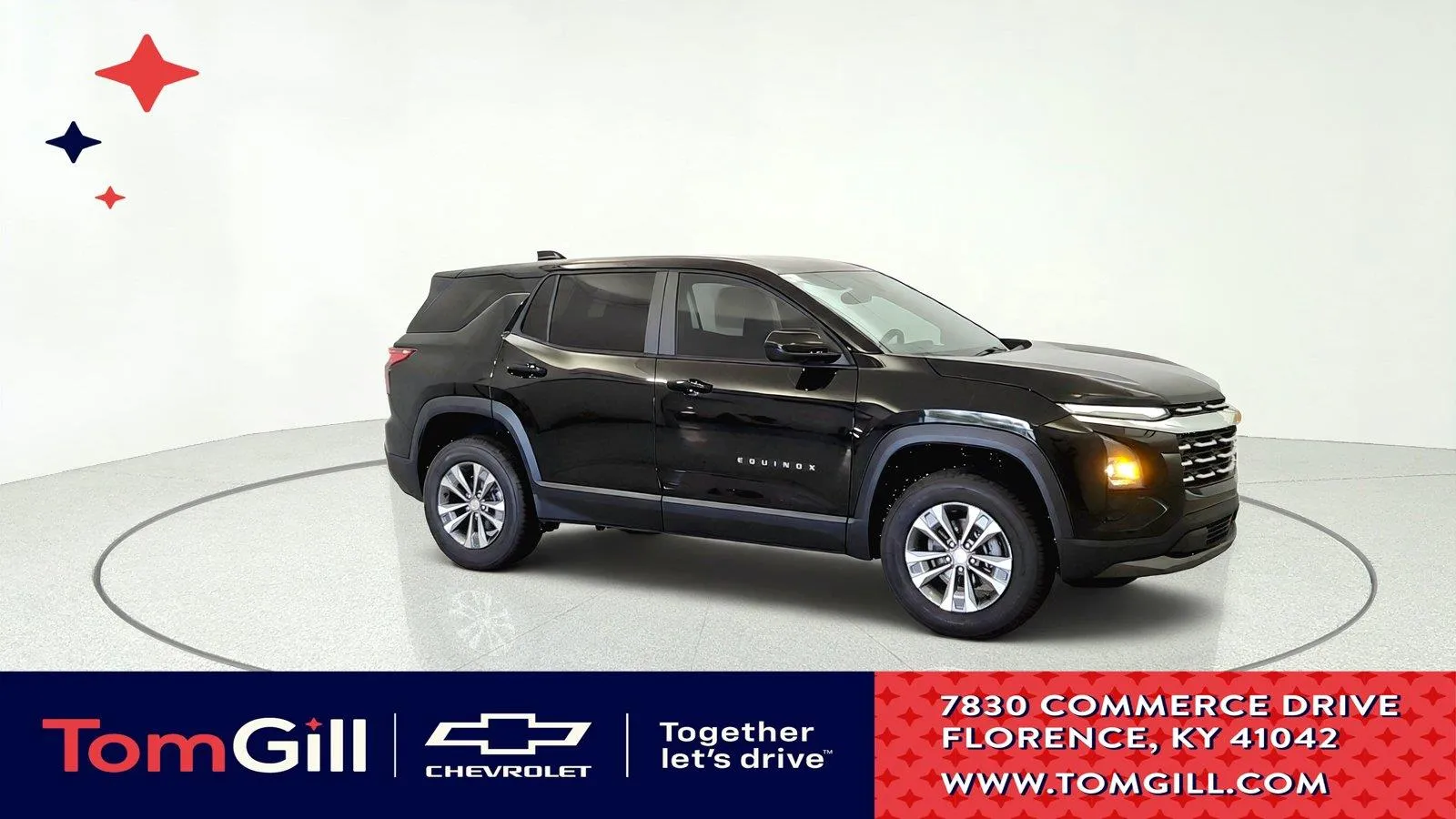 Black 2027 Chevrolet Equinox FWD LT for sale in Florence, KY