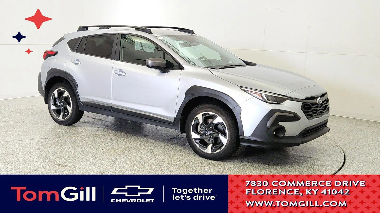 Silver 2024 Subaru Crosstrek Limited for sale in Florence, KY