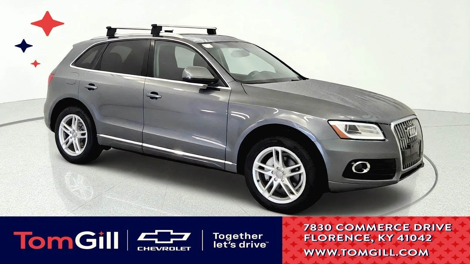 Gray 2014 Audi Q5 Premium Plus for sale in Florence, KY