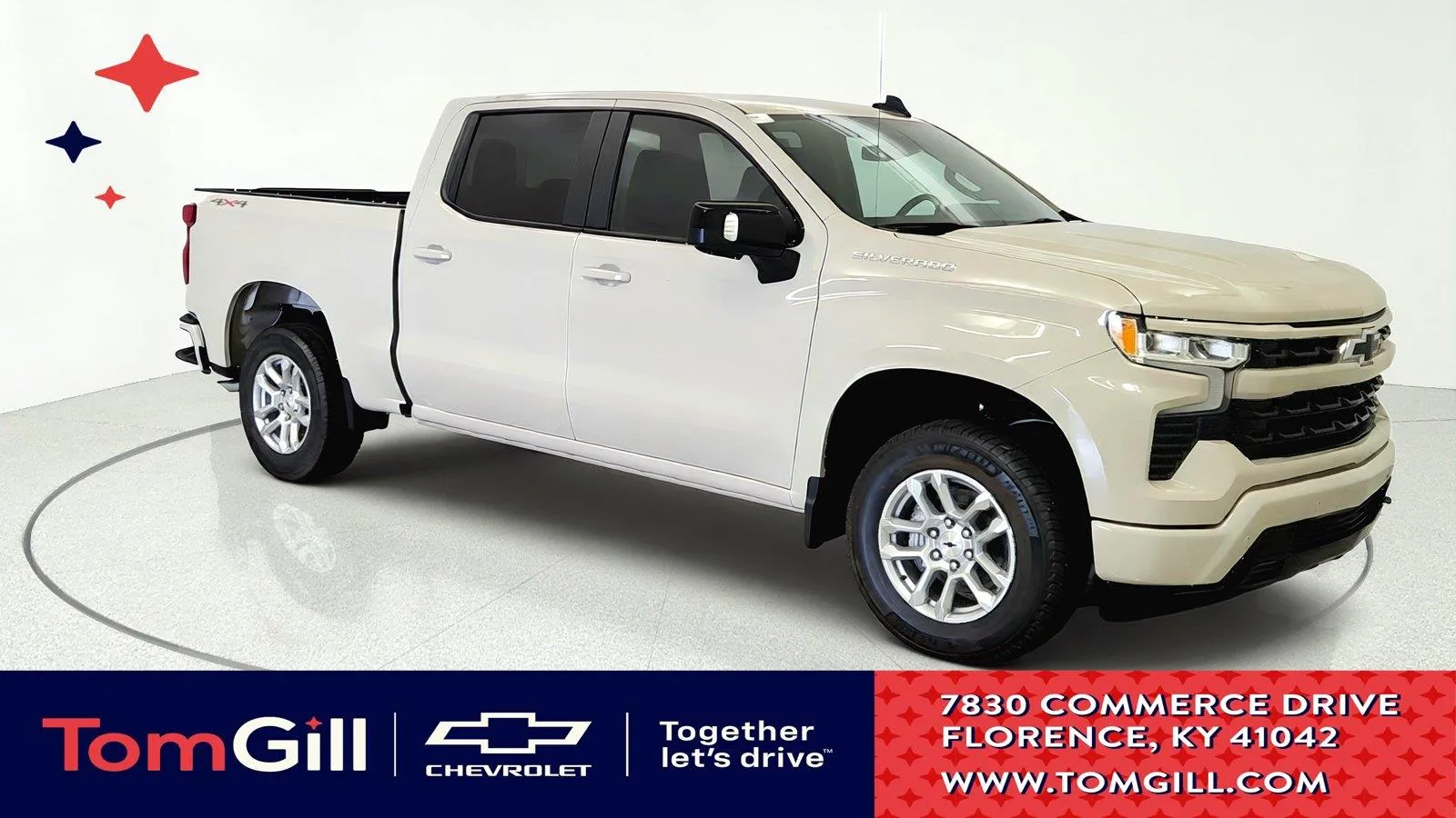 White 2026 Chevrolet Silverado 1500 RST for sale in Florence, KY