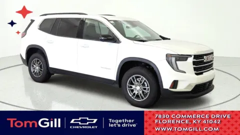 White 2026 GMC Acadia FWD Elevation for sale in Florence, KY