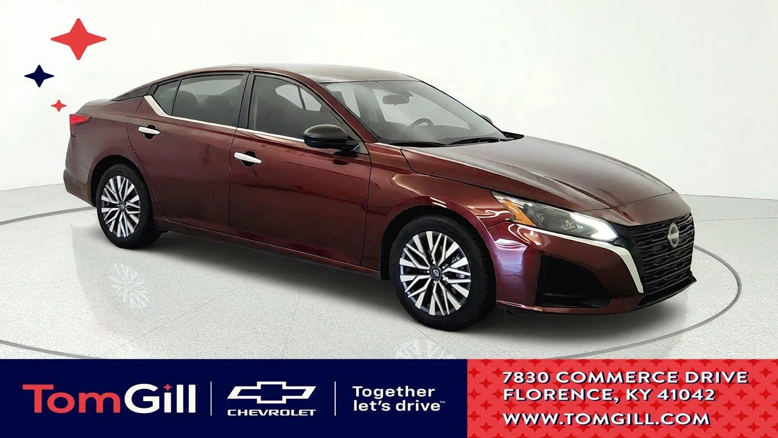 Red 2024 Nissan Altima 2.5 SV for sale in Florence, KY