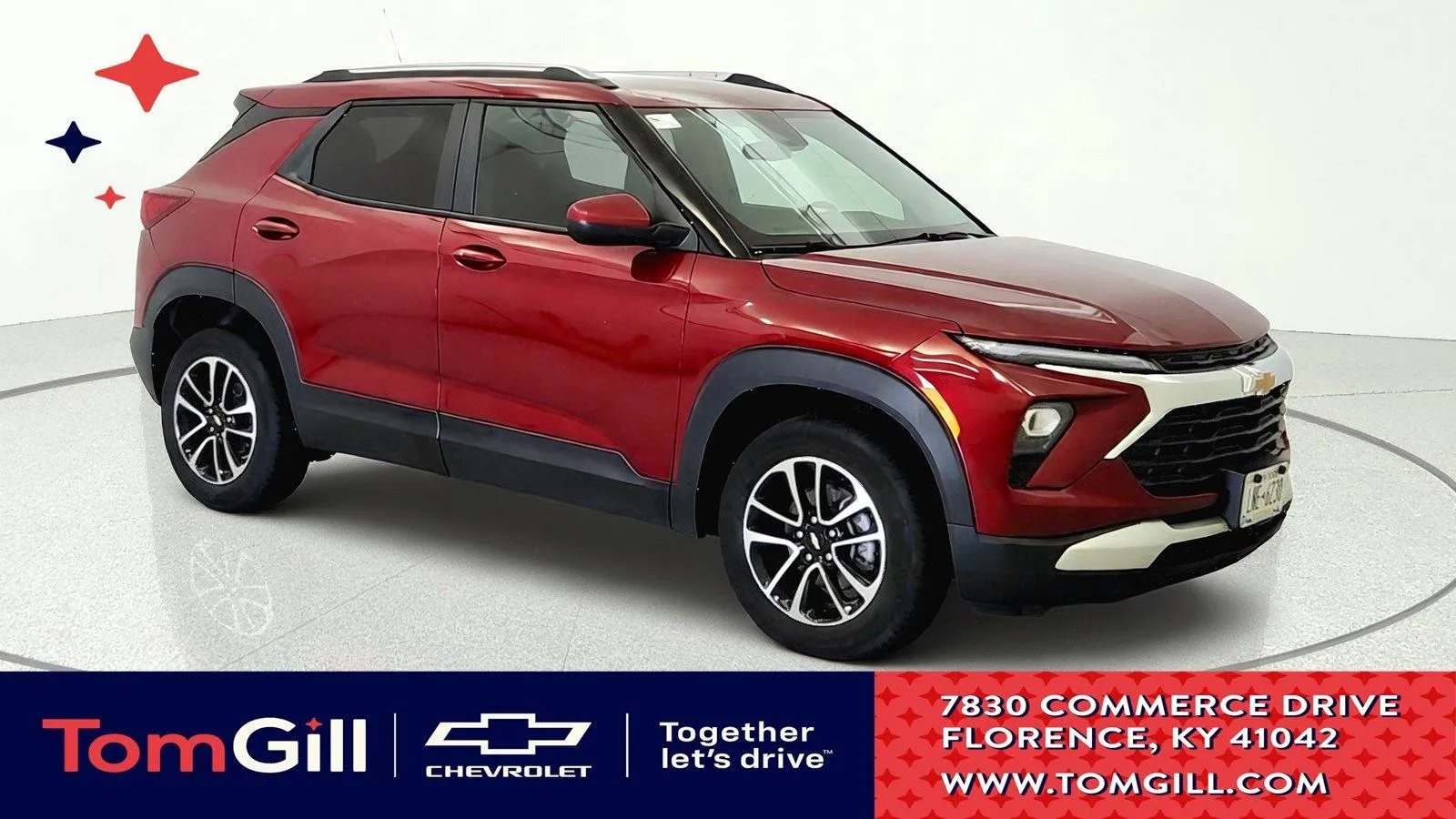 Red 2025 Chevrolet Trailblazer LT for sale in Florence, KY