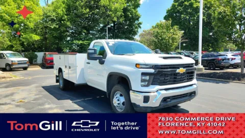 White 2026 Chevrolet Silverado 3500 HD CC Work Truck for sale in Florence, KY