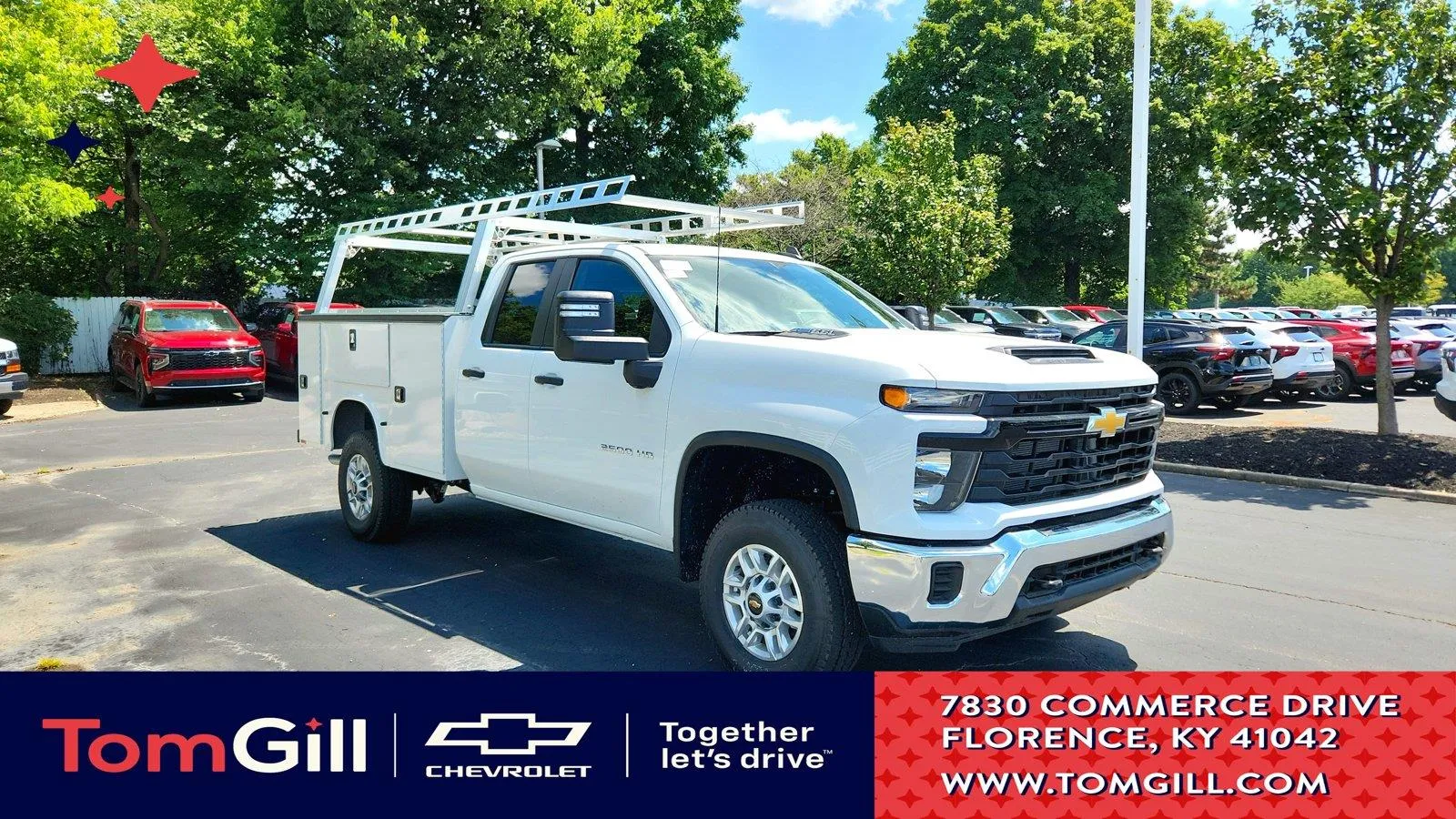 White 2026 Chevrolet Silverado 2500 HD Work Truck for sale in Florence, KY