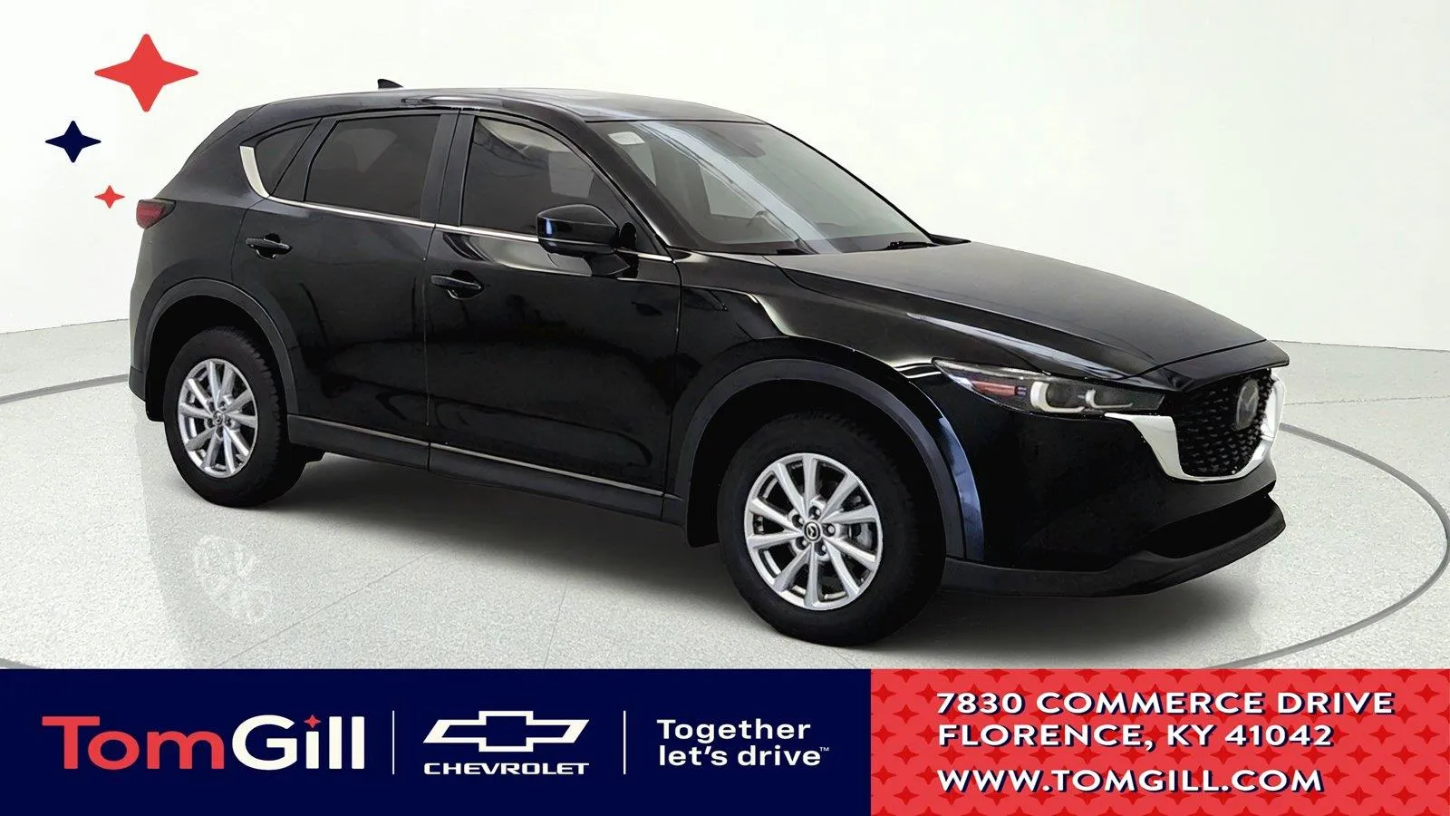 Black 2023 Mazda CX-5 2.5 S Preferred Package for sale in Florence, KY