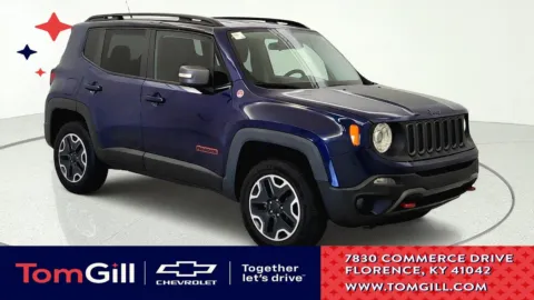 Blue 2017 Jeep Renegade Trailhawk for sale in Florence, KY