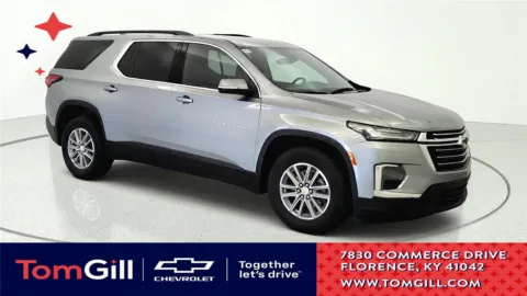 Gray 2023 Chevrolet Traverse LT Cloth for sale in Florence, KY
