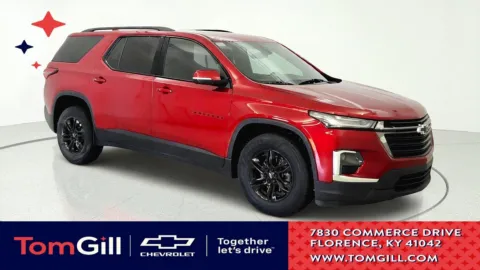 Red 2023 Chevrolet Traverse LT Cloth for sale in Florence, KY