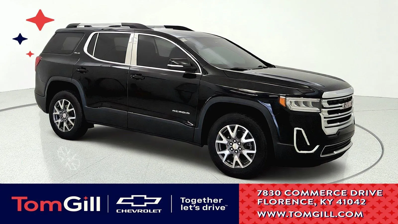 Black 2023 GMC Acadia SLE for sale in Florence, KY