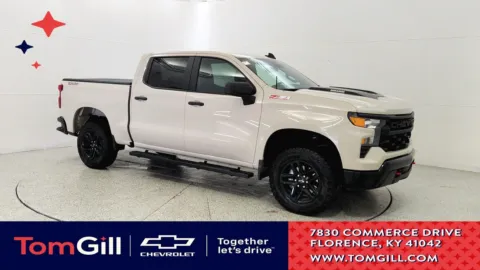 White 2026 Chevrolet Silverado 1500 Custom Trail Boss for sale in Florence, KY