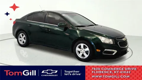 Green 2015 Chevrolet Cruze LT for sale in Florence, KY