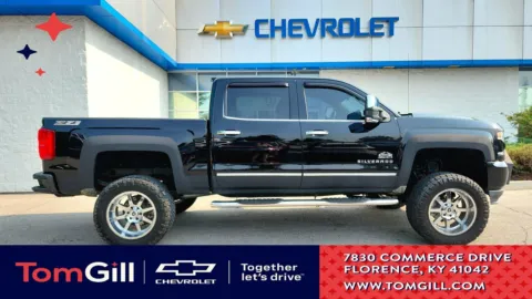 Black 2017 Chevrolet Silverado 1500 LTZ for sale in Florence, KY