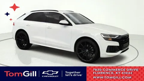 White 2021 Audi Q8 Premium for sale in Florence, KY