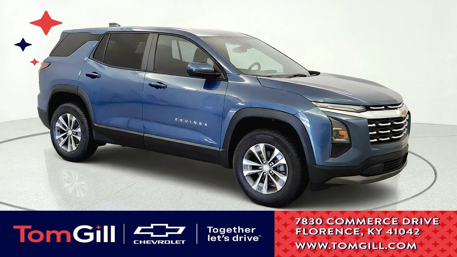 Blue 2027 Chevrolet Equinox AWD LT for sale in Florence, KY