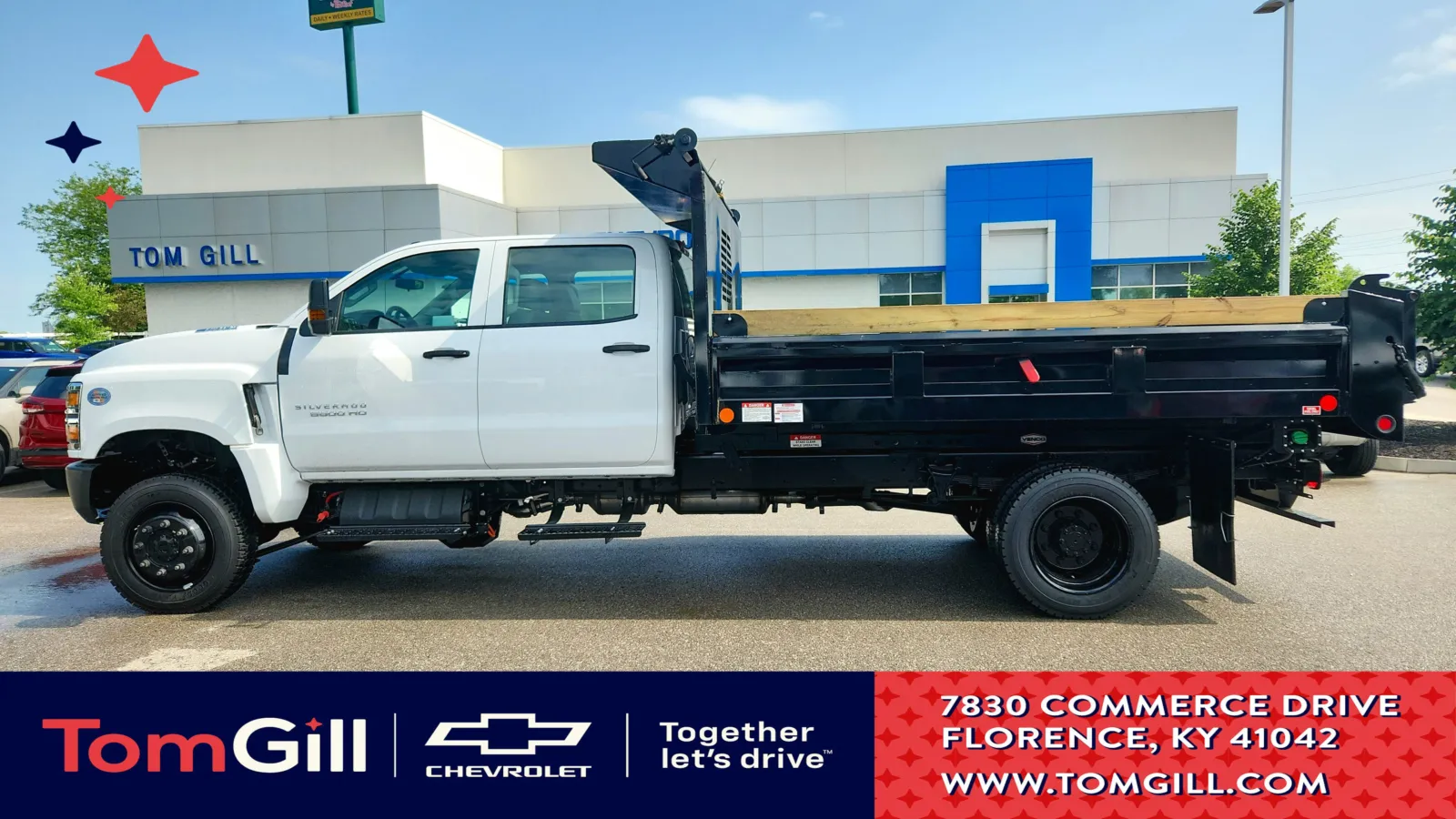 White 2024 Chevrolet Silverado MD Work Truck for sale in Florence, KY