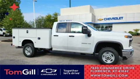 White 2025 Chevrolet Silverado 2500HD Work Truck for sale in Florence, KY