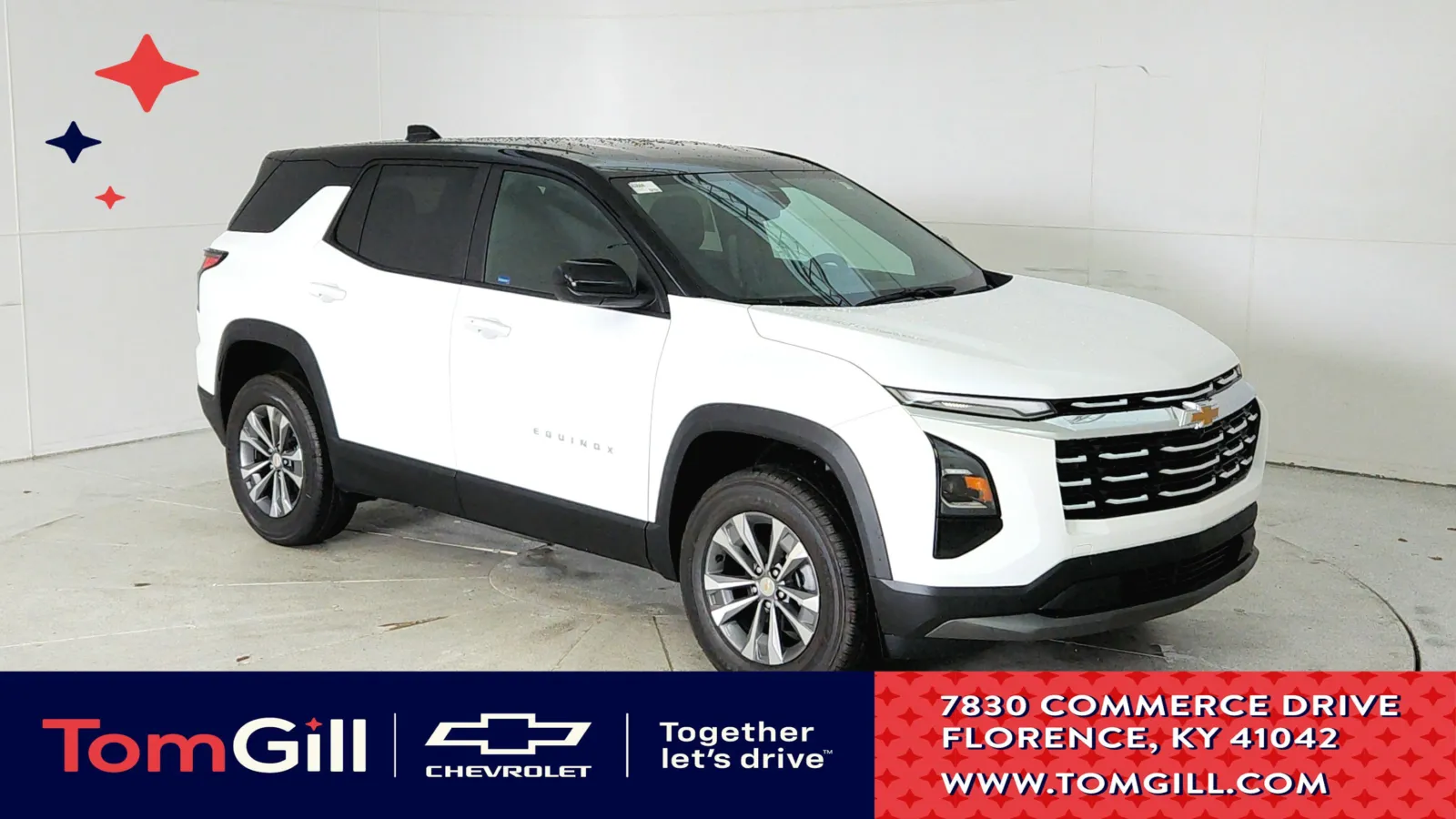 White 2026 Chevrolet Equinox FWD LT for sale in Florence, KY