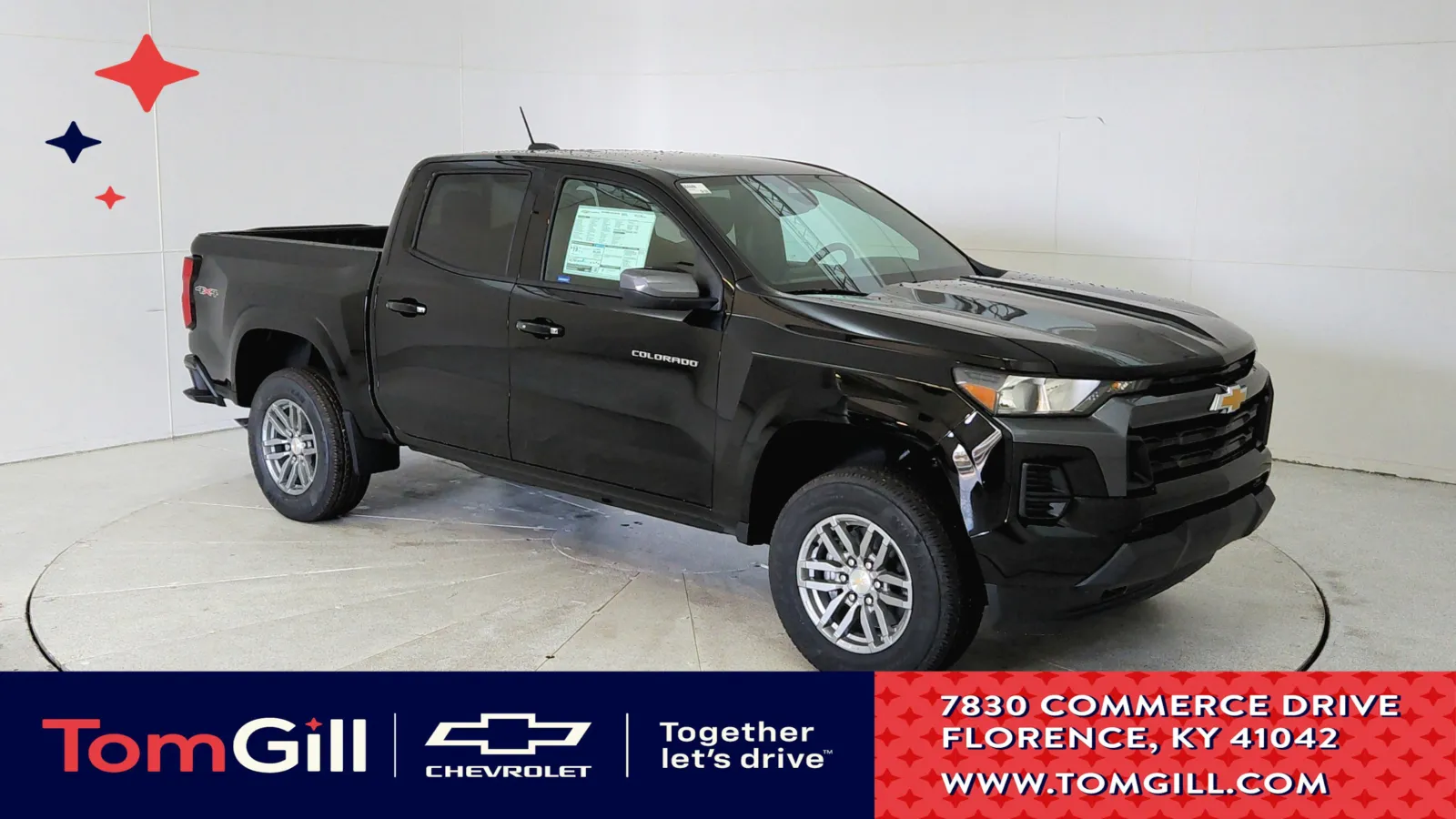 Black 2025 Chevrolet Colorado 4WD LT for sale in Florence, KY