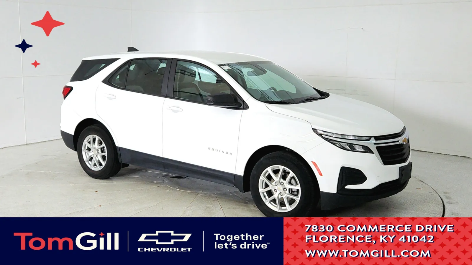 White 2022 Chevrolet Equinox LS for sale in Florence, KY