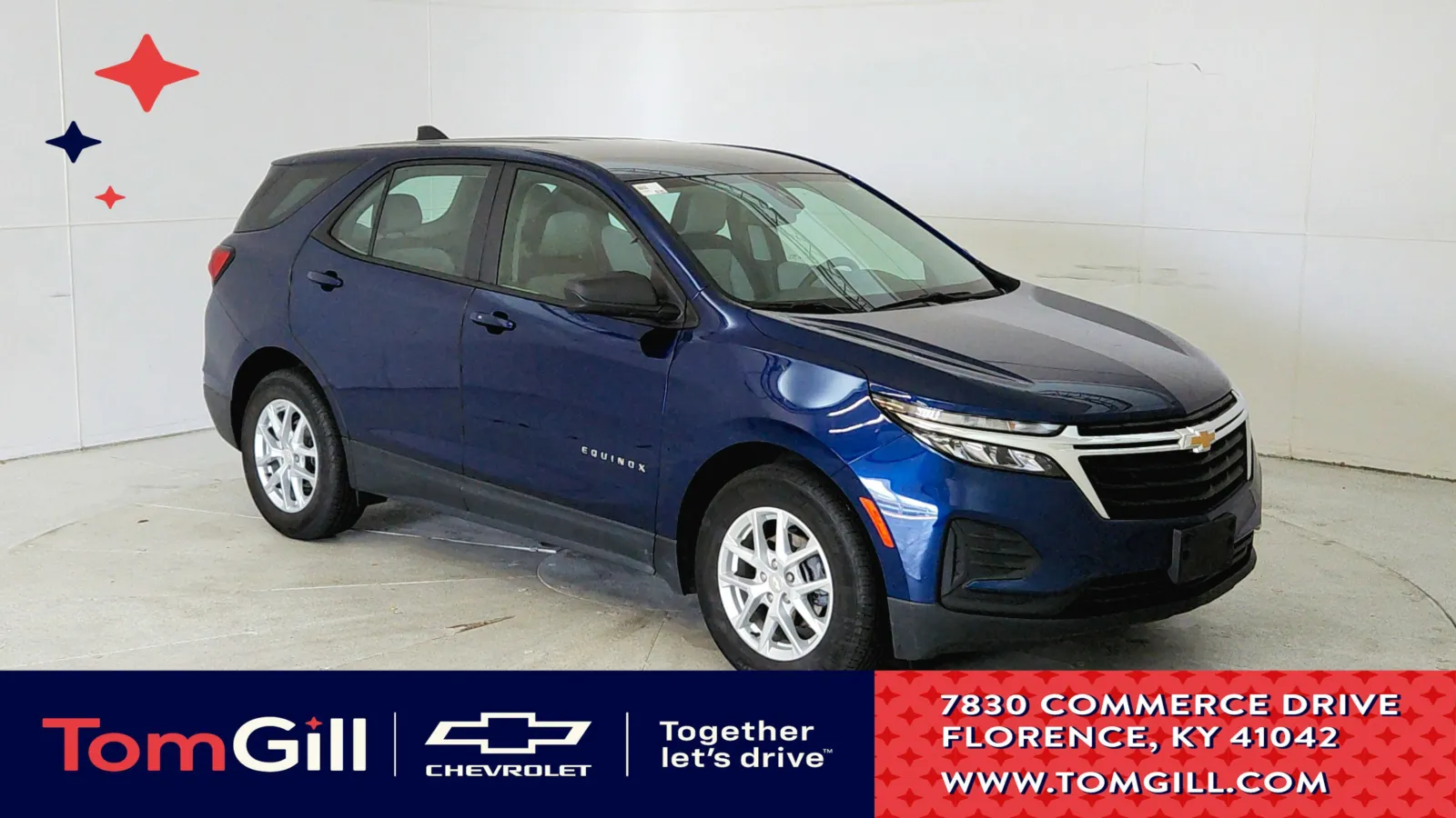 Blue 2022 Chevrolet Equinox LS for sale in Florence, KY