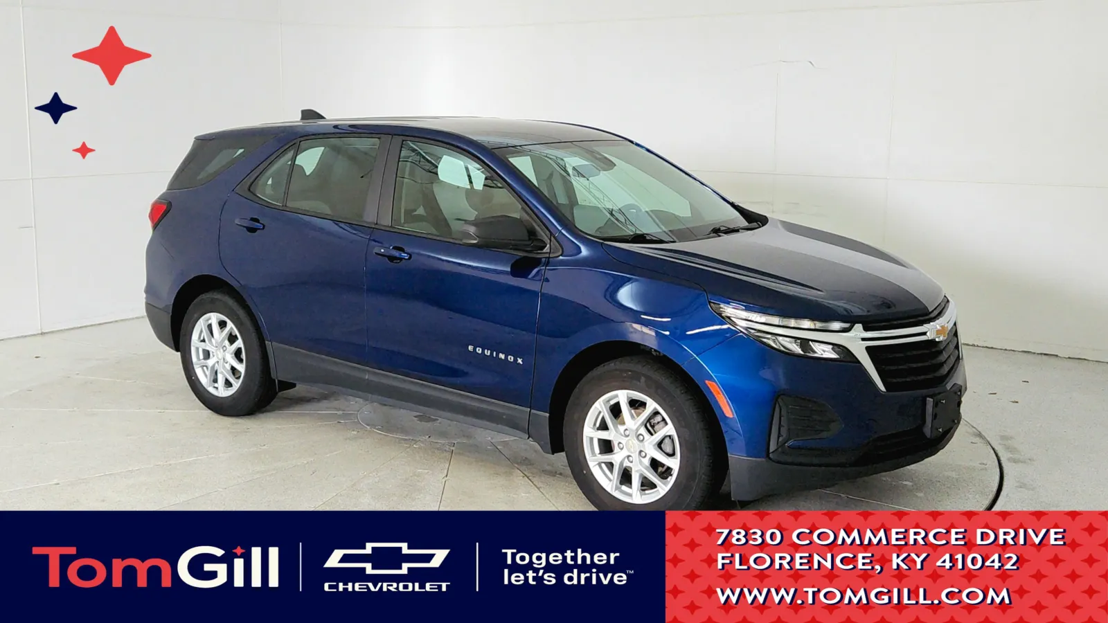 Blue 2022 Chevrolet Equinox LS for sale in Florence, KY