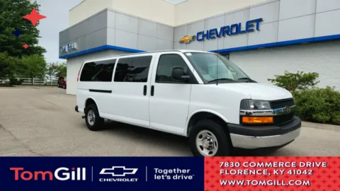 White 2024 Chevrolet Express Passenger LT for sale in Florence, KY