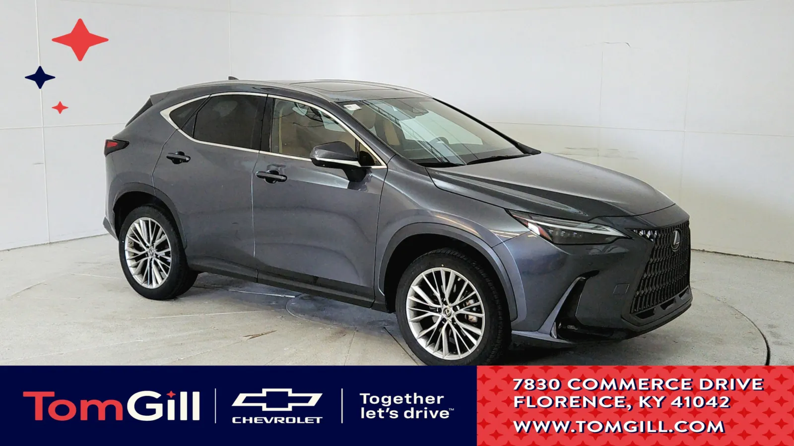 Gray 2022 Lexus NX 350h Luxury for sale in Florence, KY