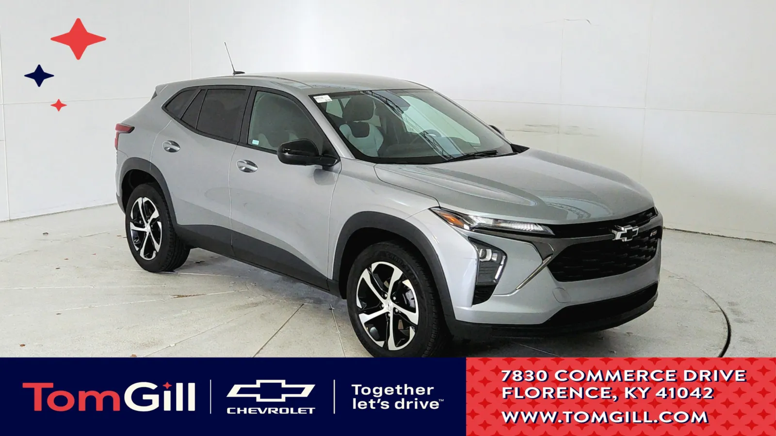 Gray 2024 Chevrolet Trax 1RS for sale in Florence, KY