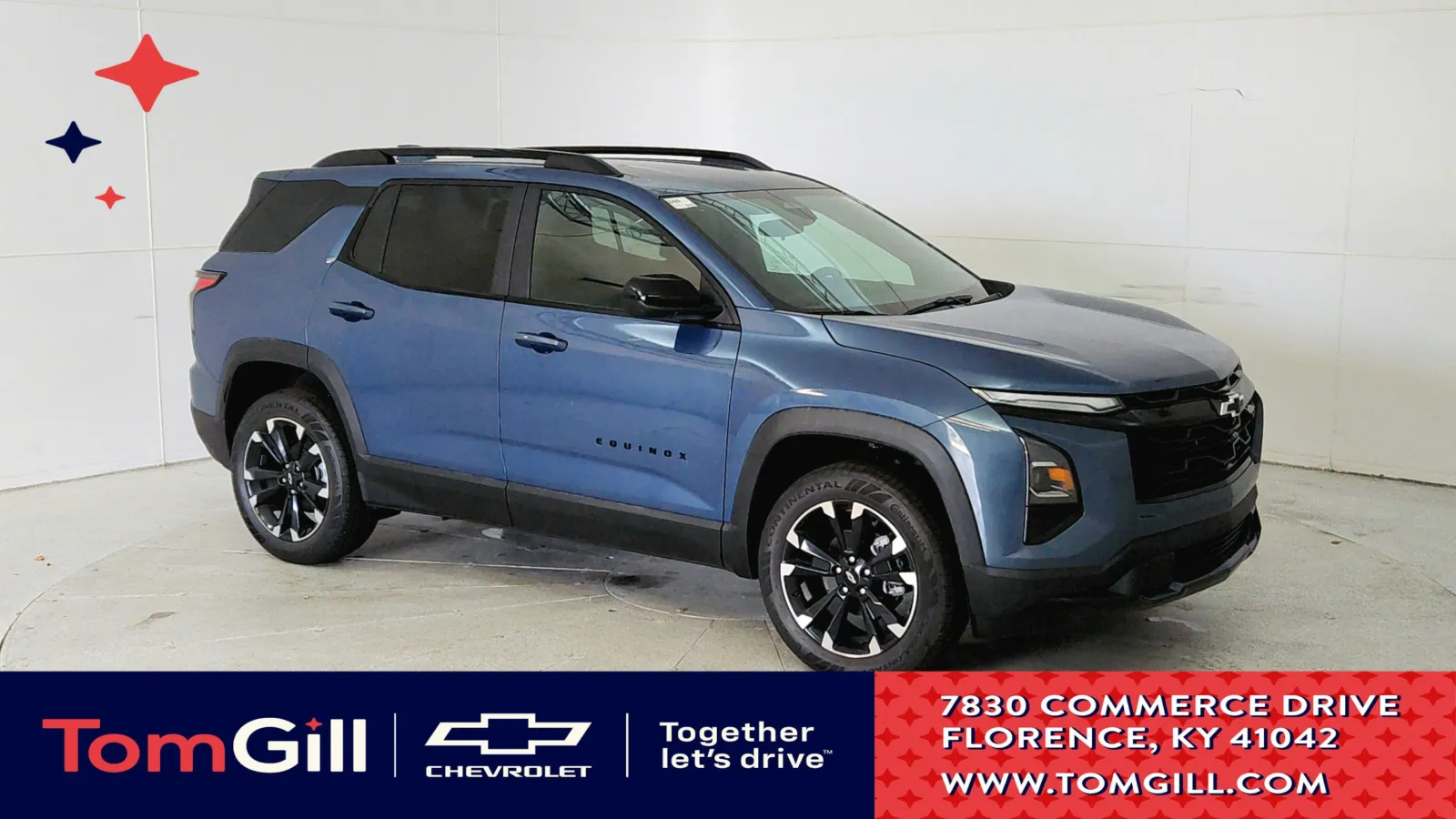 Blue 2026 Chevrolet Equinox AWD RS for sale in Florence, KY