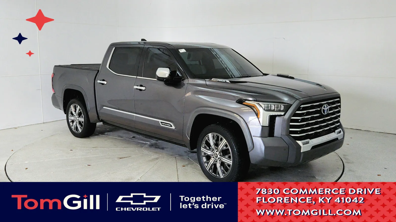 Gray 2023 Toyota Tundra Capstone Hybrid for sale in Florence, KY