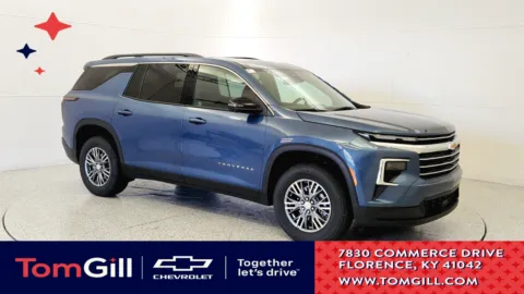 Blue 2025 Chevrolet Traverse FWD LT for sale in Florence, KY