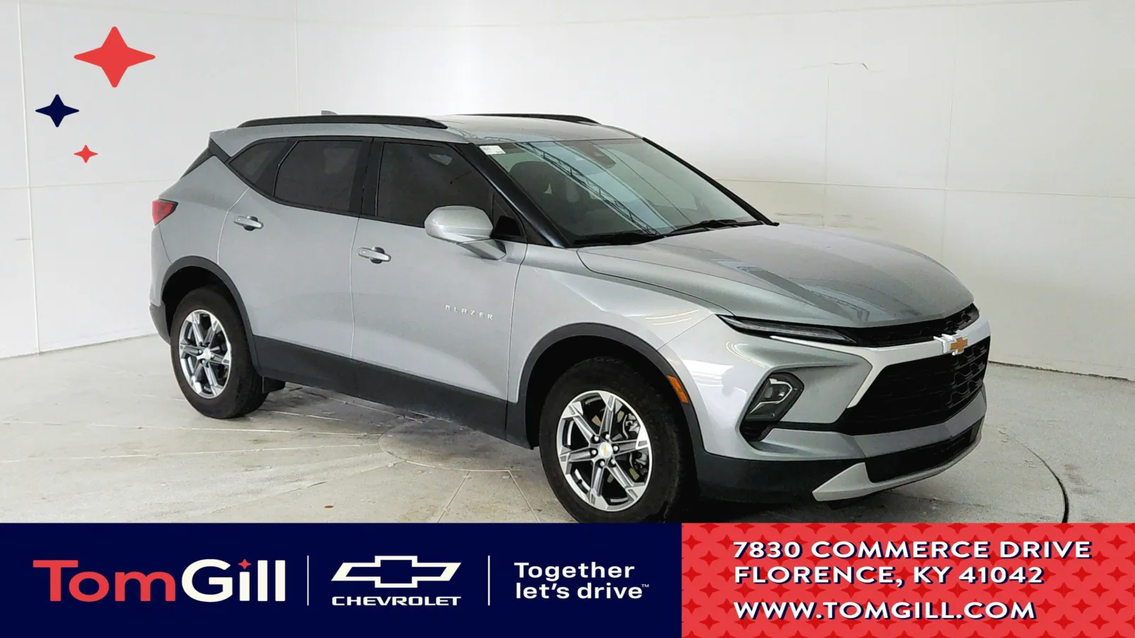Gray 2023 Chevrolet Blazer LT for sale in Florence, KY