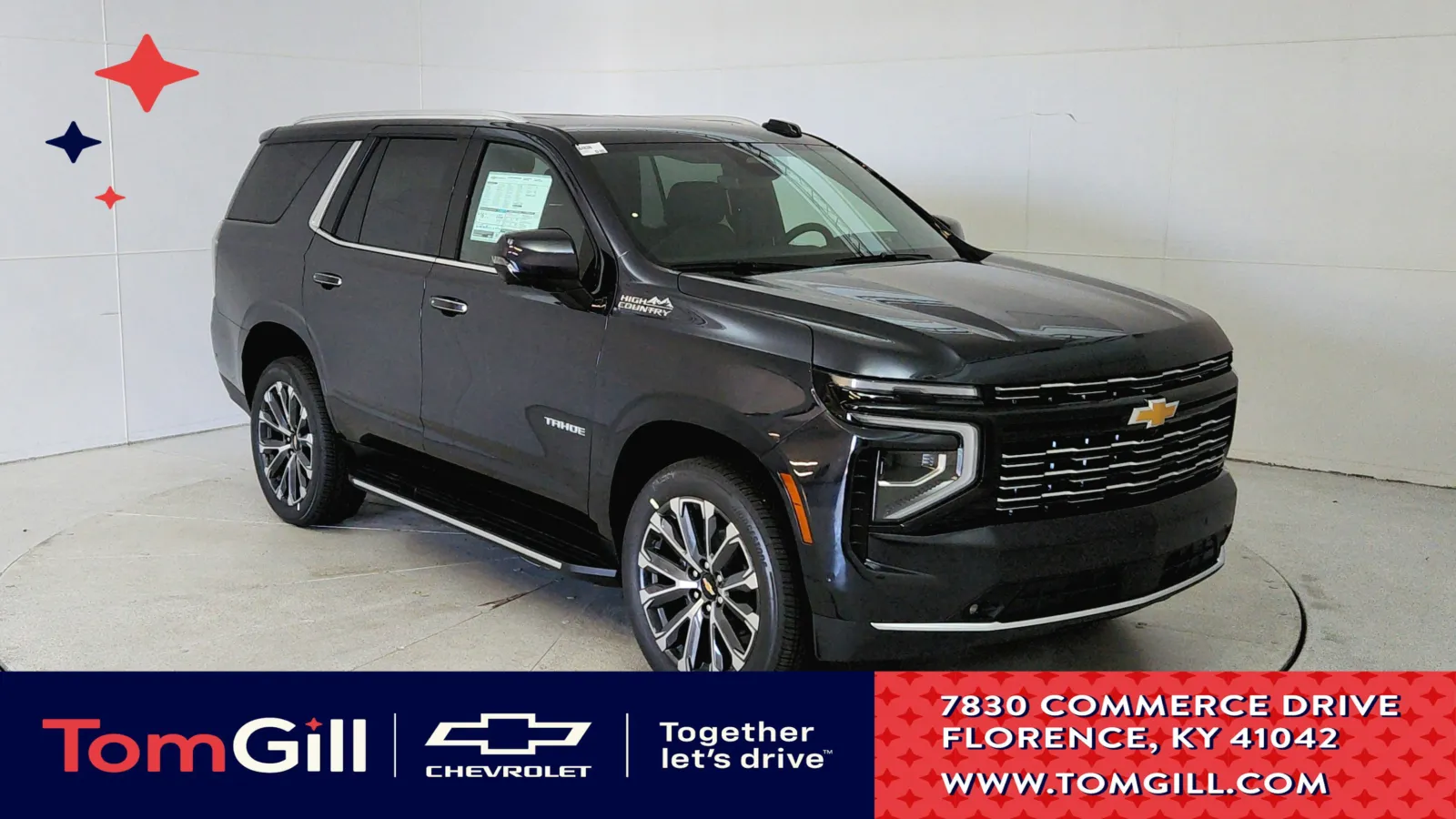 Gray 2025 Chevrolet Tahoe High Country for sale in Florence, KY