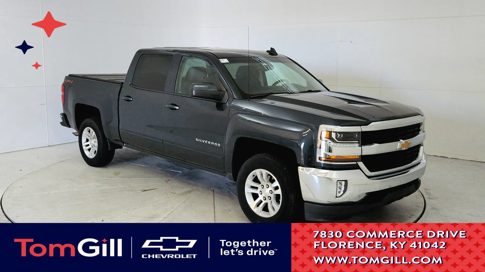 Gray 2018 Chevrolet Silverado 1500 LT for sale in Florence, KY