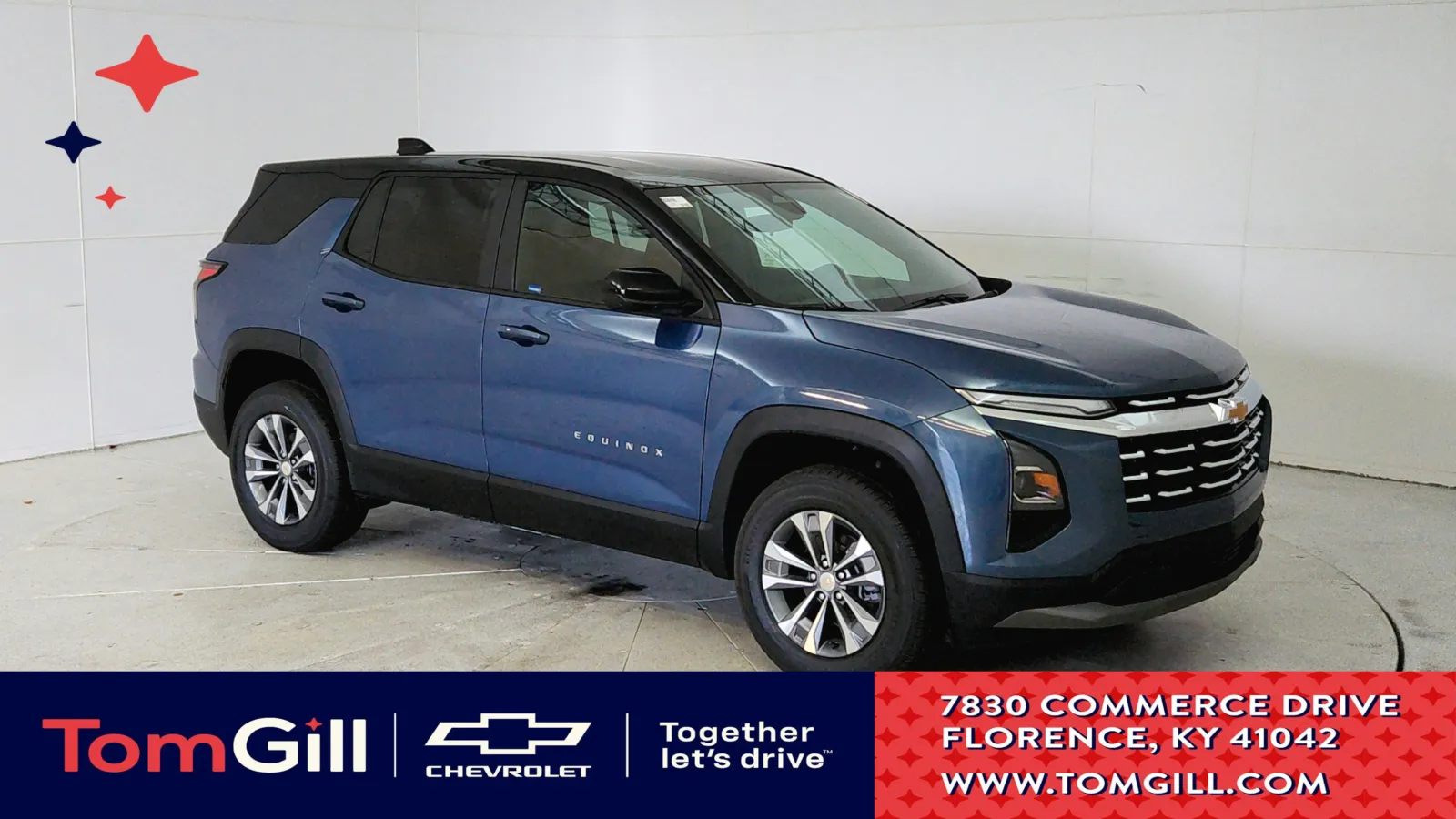 Blue 2026 Chevrolet Equinox FWD LT for sale in Florence, KY